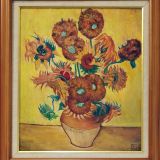 ゴッホ・ひまわり(模写) ゴッホ・ひまわり(模写)