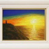 ロカ岬の夕日(ボルトガル) ロカ岬の夕日(ボルトガル)