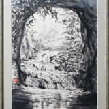 光（亀岩の洞窟）