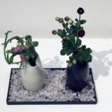 ぶどうツル付き花弁・ひねり口花弁